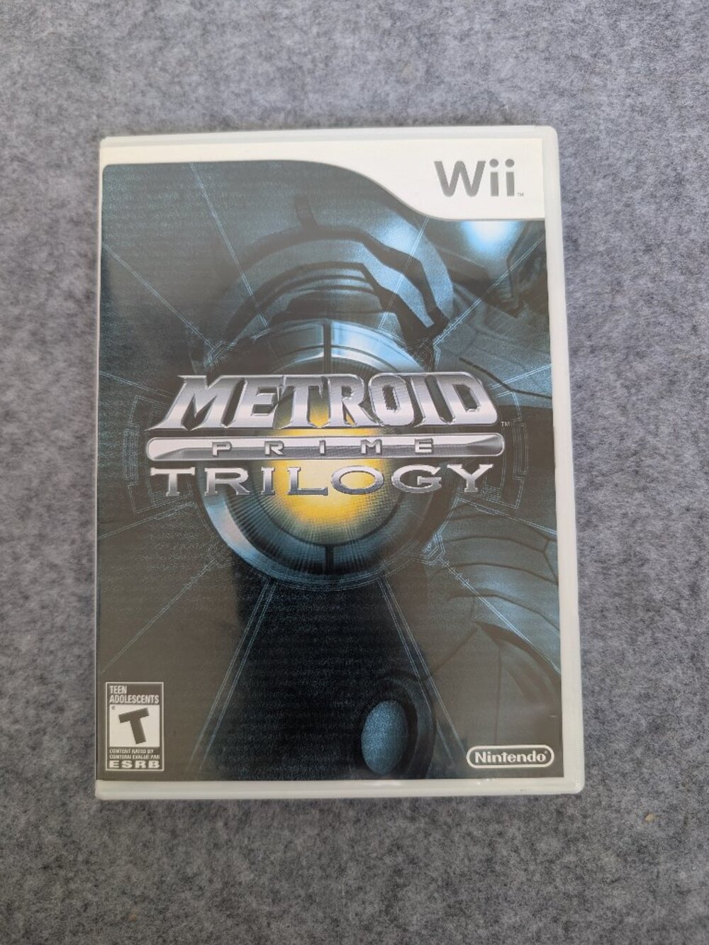 Metroid Prime Trilogy for Wii with Original Package Inserts. Tested and Works!
